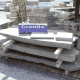 f. Paving Slab Smorgasbord: Variety of materials, sizes, shapes, colors, & textures.