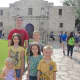 We made a quick stop by the Alamo so my kids could see how small it is.