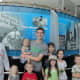 Also impressive was that we got to meet Luke Talley, who worked on many of the early rockets and is pictured in the B&W photo behind us. Many of the docents are actually people who worked on the rockets!