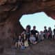 If Camelback Mountain would be too tough, Hole in the Rock should be the perfect hike. Even my 3 year old was able to make it on her own!