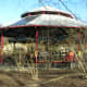 This carousel use to be on the National Mall but is now at the Smithsonian National Zoo. March 2019.