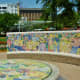 Fountain & Benches by Malou Flato
