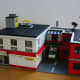 Hospital with emergency room, wards, X-ray and ultrasound lab, ambulance, much more