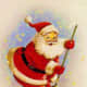 Vintage Santa graphics: sweeping up the old fashioned Christmas stars