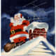 Vintage Santa graphics: Santa goes retro