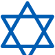 Hanukkah symbols: star of David