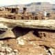 My niece walking over that stone bridge in Canyonlands National Park.