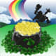 The pot of gold at the end of the rainbow