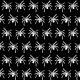 Free creepy spider scrapbooking paper on a black background