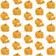 Free Thanksgiving pumpkins scrapbook paper with white background