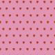 Pink scrapbook paper with fall leaves