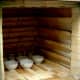 you can see Martine work. Porcelain is fired in the atelier
