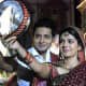 Divya and Siddharth during Karva Chauth