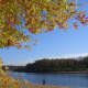 Videix Lake in autumn