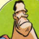 Arnold Schwarzenegger as a 'super clone' in Asterix and the Falling Sky
