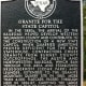 Brushy Creek Park Historical Marker - Cedar Park TX