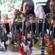 Street vendor sold miniature guitars as souvenirs