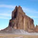 Shiprock, New Mexico, is the site of a 72 acre, 2.7 million ton pile of mine tailings.