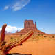 Monument Valley today more than 1000 abandoned mines occupy the earth underneath the 27,000 square-mile reservation.