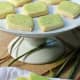 Lemongrass shortbread cookies
