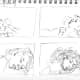 Rough Sketches for this Sleeping Beauty story