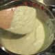 Finished sauce. Creamy and really good.