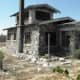 Trash incinerator in back of house