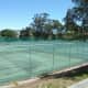 The old tennis courts