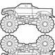 Free Down loads - Free Monster Trucks Coloring Pictures and Boys Truck Coloring Pages
