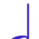 Purple Half Note