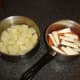 Potatoes, parsnip and carrots ready for cooking