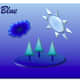 What is the experience of "blue"?