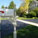 All done - mailbox post has been painted