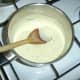Making peppercorn sauce