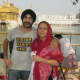 a better view of Thara Sahib - my son & wife in the picture.