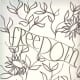 Doodle a design with waterproof black marker.