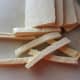 Cut tofu in strips