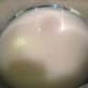 Let the yeast settle in a bowl of warm water.