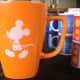 A simple orange mug from Tokyo Disney Sea.