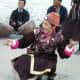 Dancer in a folk music festival