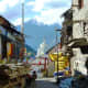 Trilokinath street and temple