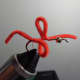 Forming the second loop.