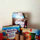 Recycle cereal boxes, oatmeal boxes and other food boxes to use for crafts.