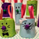 Cut toilet paper tubes in half to make smaller bunnies.