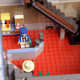 LEGO Creator Palace Cinema Modular Building | The first floor.  Lobby with a concession stand and ticket area. 