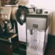 The Nespresso coffee maker.