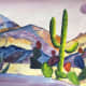 Plastic wrap mountains