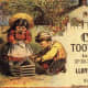 “Cocaine toothache drops”, 1885 advertisement of cocaine for dental pain in children.