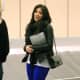 Kim Kardashian in tight jeans and high heels