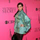 Kim Kardashian in tight pants and high heels at a Victoria Secret event